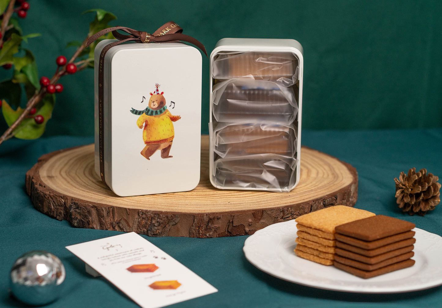 The Christmas Mini Tins (Gingerbread & Orange Thyme)