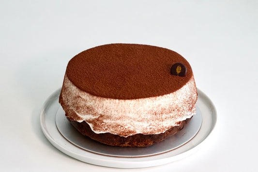 Dark Chocolate Basque Cheesecake