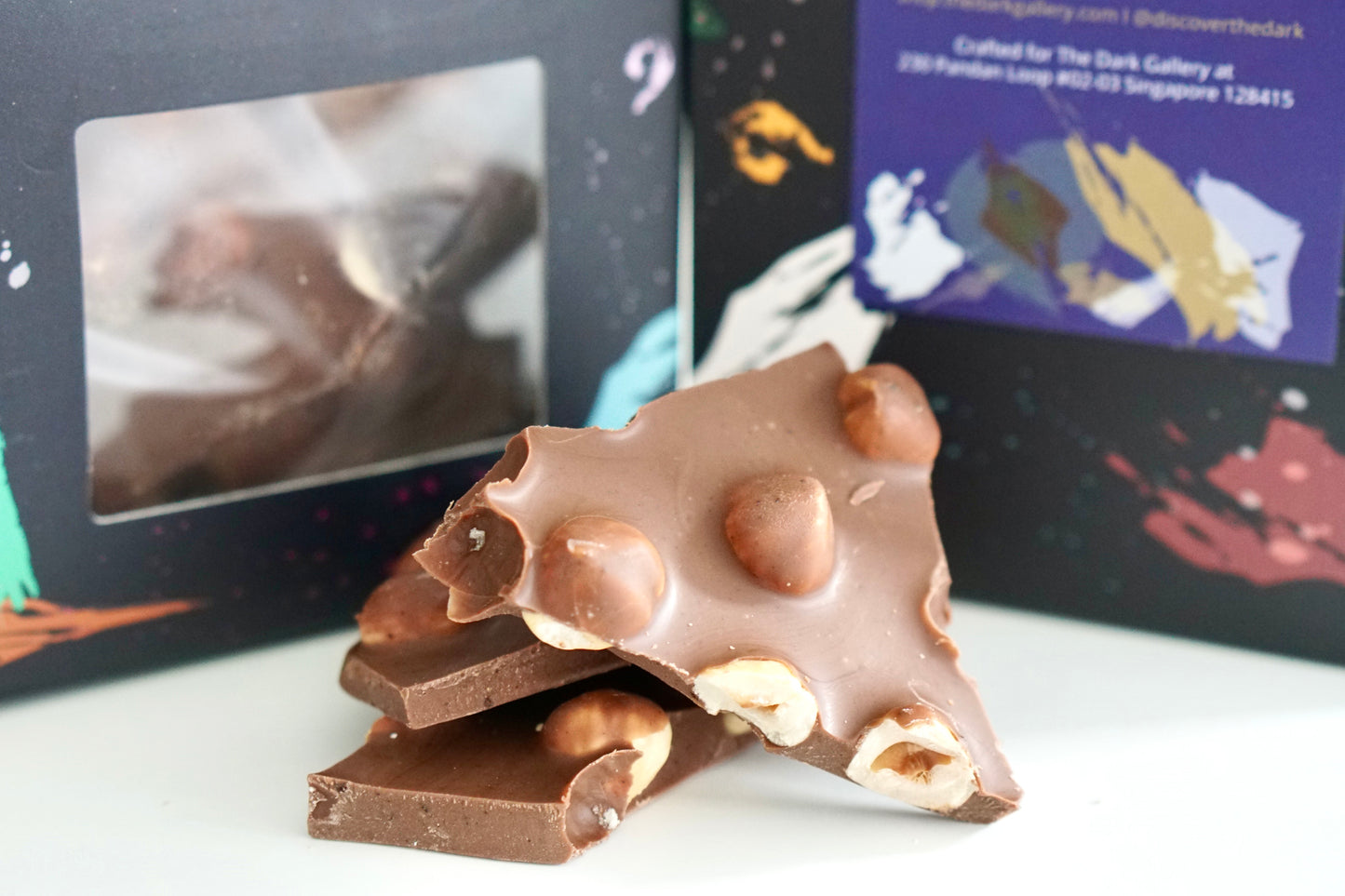 Hazelnut Coffee Milk Chocolate Slabs