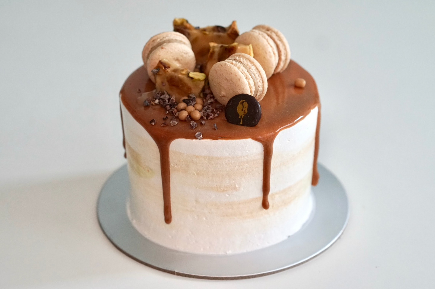 Petite Sea Salt Butterscotch Ice Cream Cake