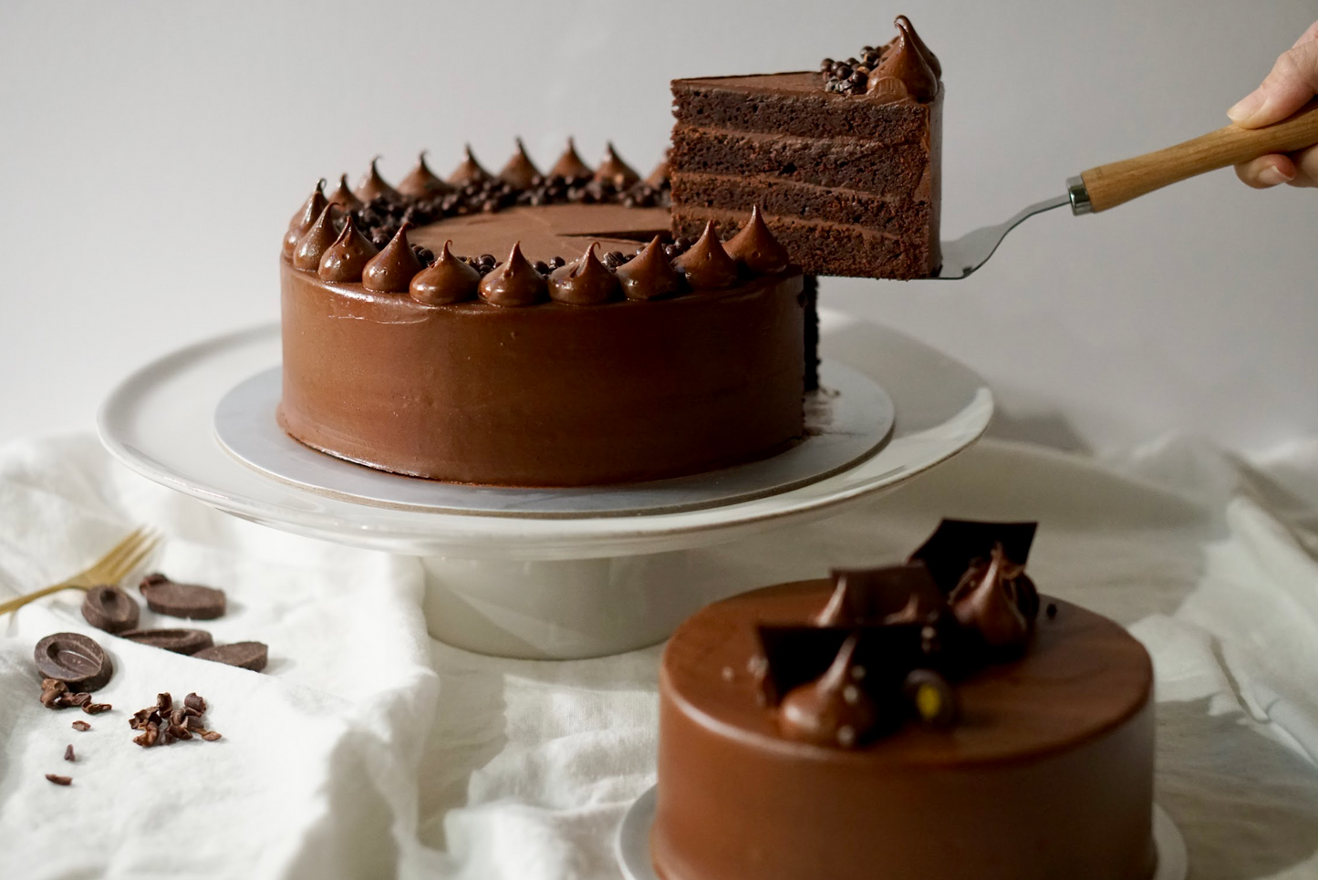 Signature Dark Chocolate Cake