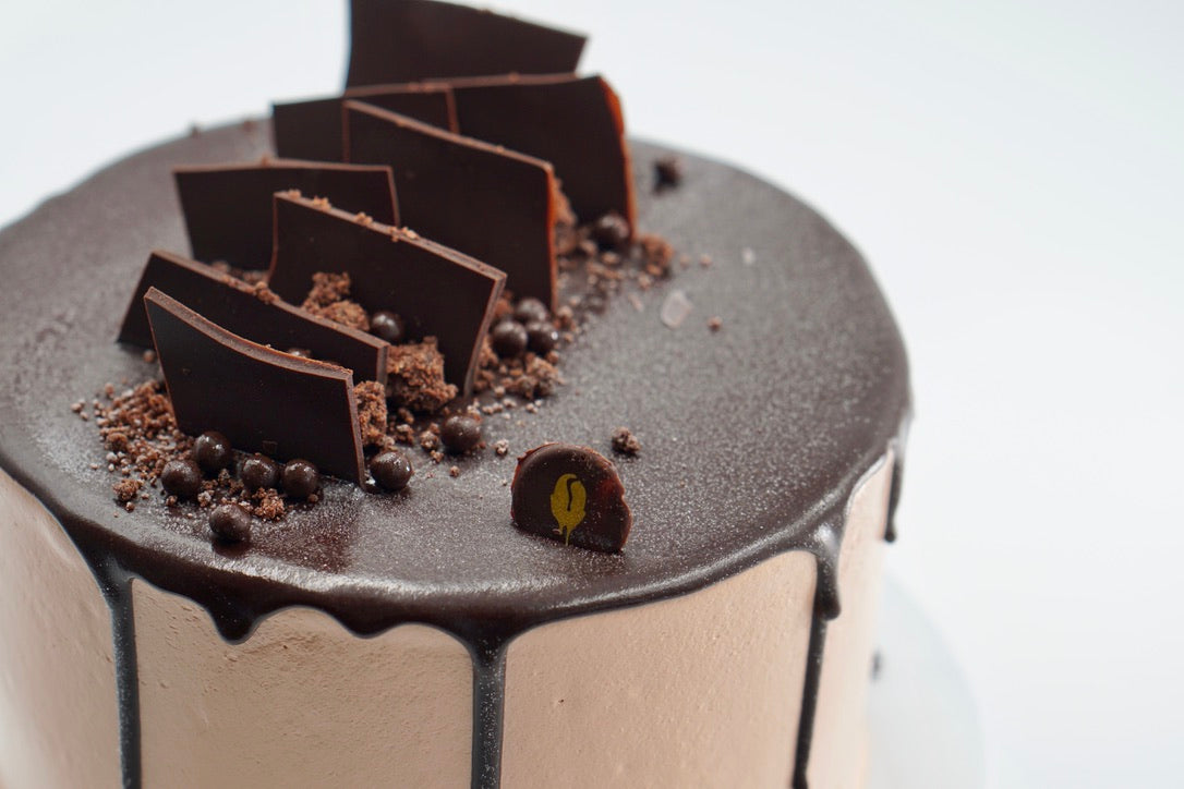 Signature Dark Chocolate Ice Cream Cake