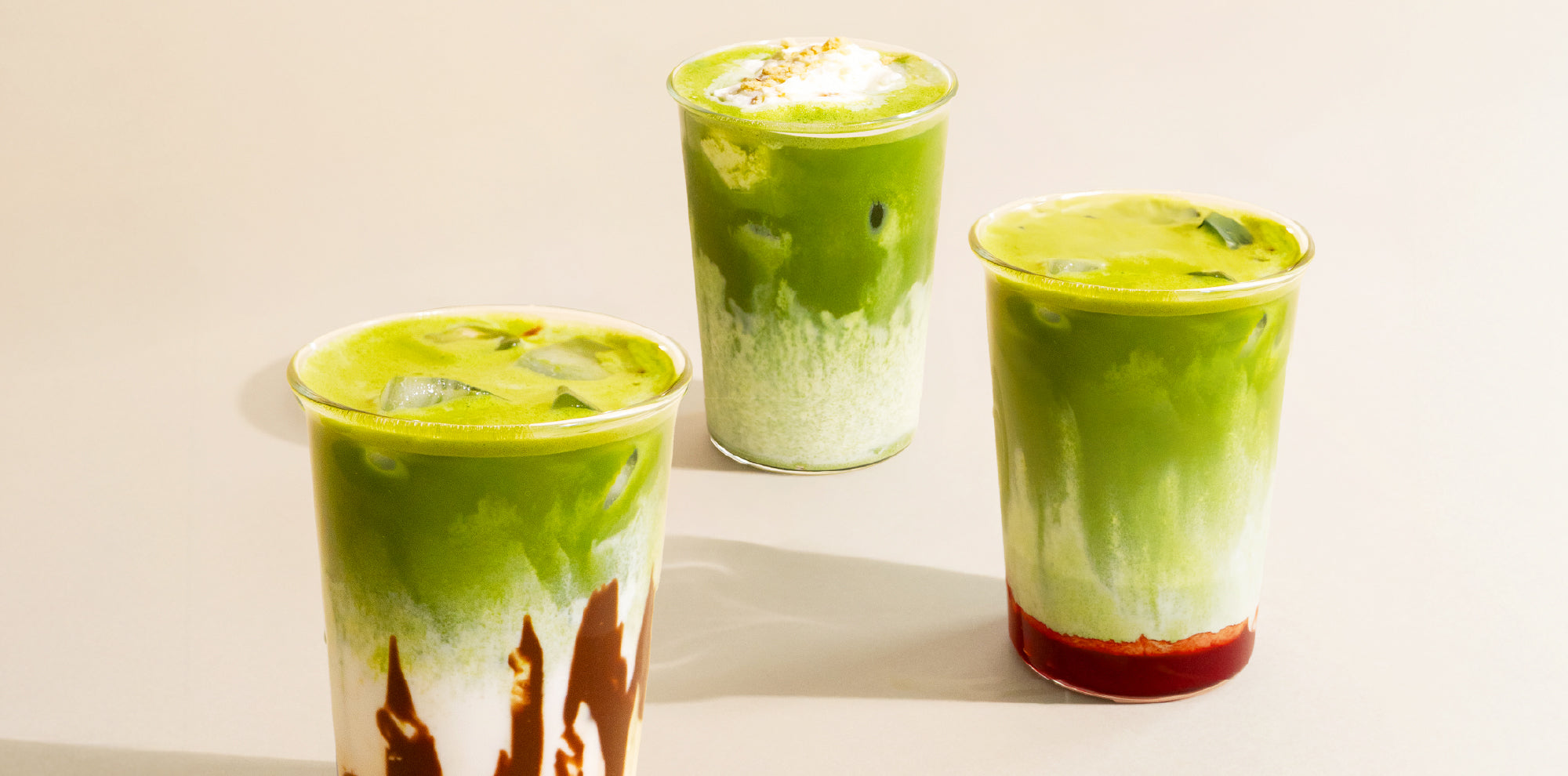 New Matcha Lattes in Orchard, Singapore: Banana Pudding, Strawberry and Single Origin Chocolate Matcha