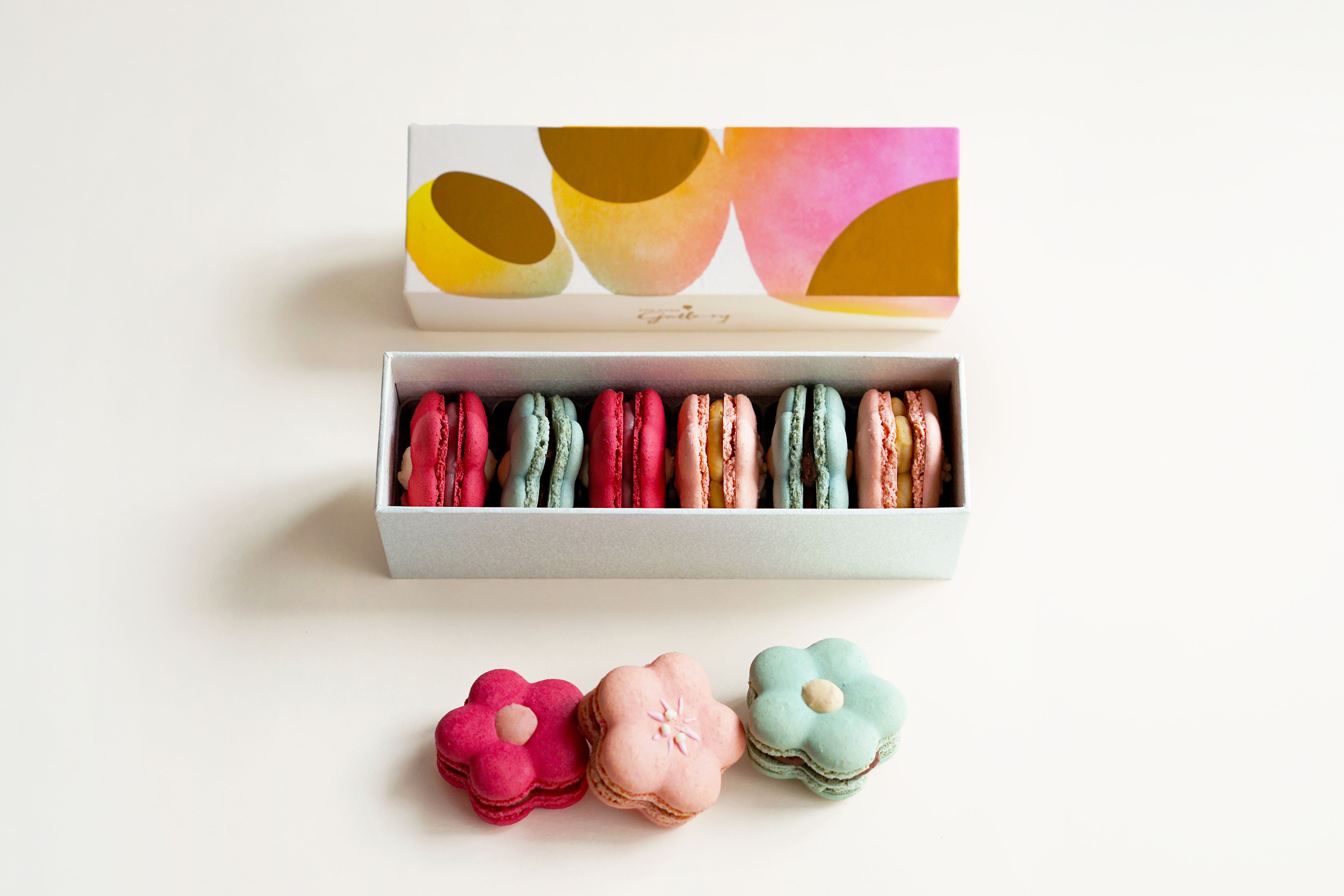 Spring Bloom Macarons