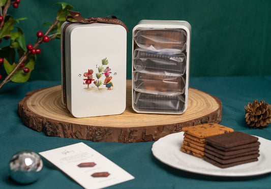 The Christmas Mini Tins (Chocolate Mint & Chip)