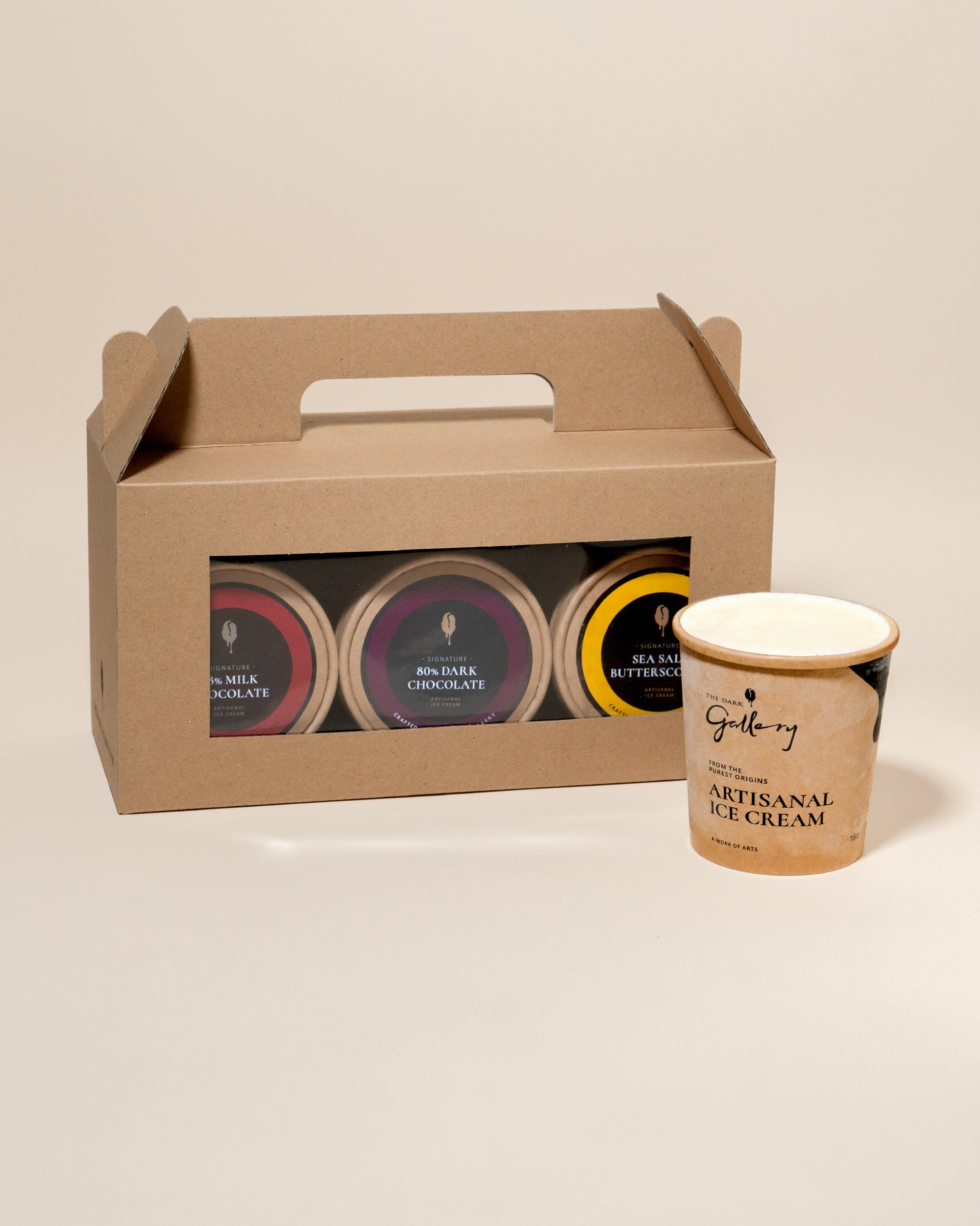 Ice Cream Pint Trio Bundle + FREE Banana Coconut Lime Sorbet
