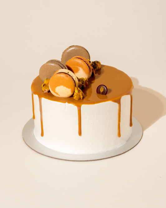 Butterscotch Crunch Ice Cream Cake