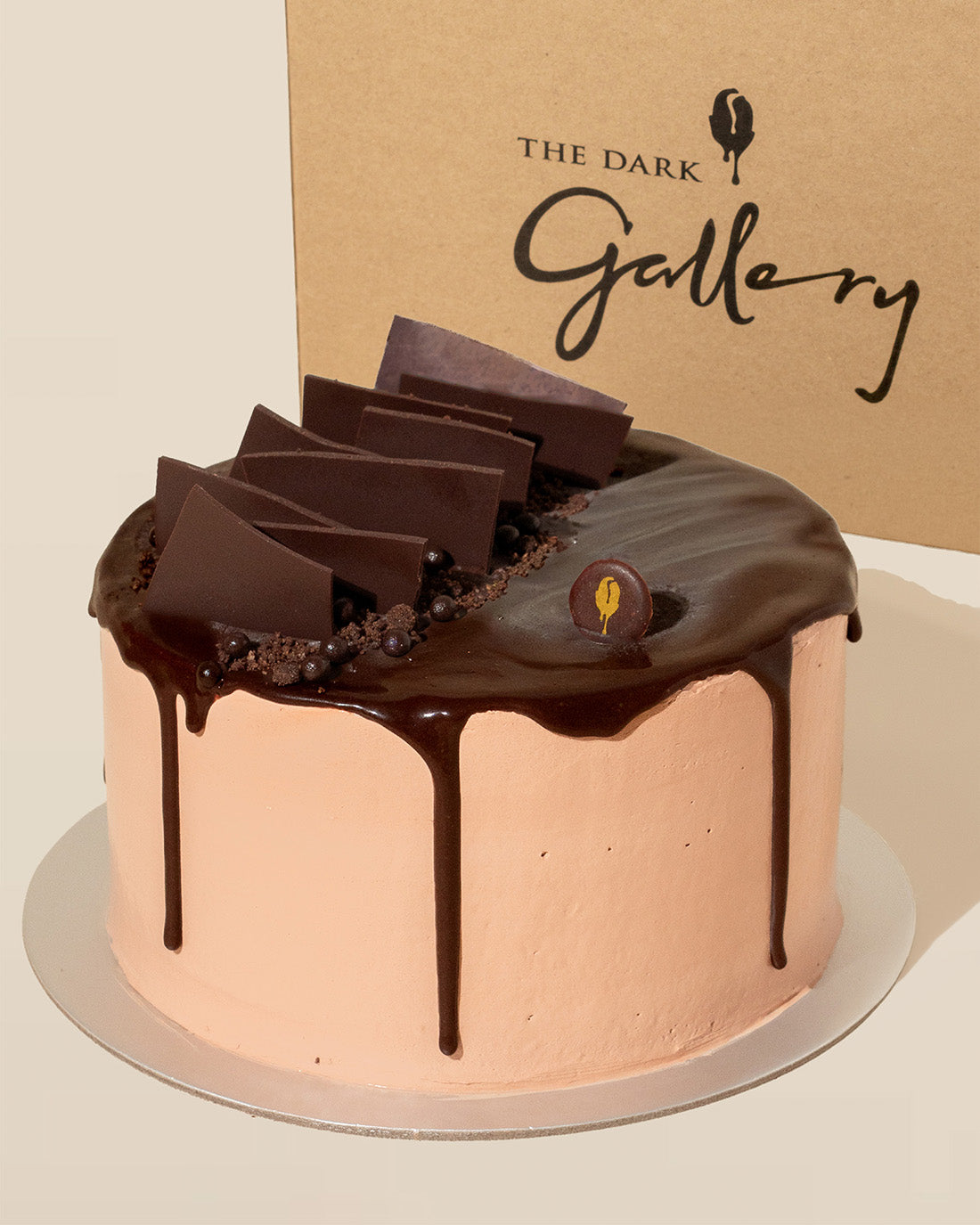 Signature Dark Chocolate Ice Cream Cake