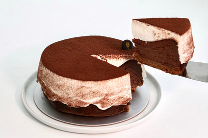 Dark Chocolate Basque Cheesecake