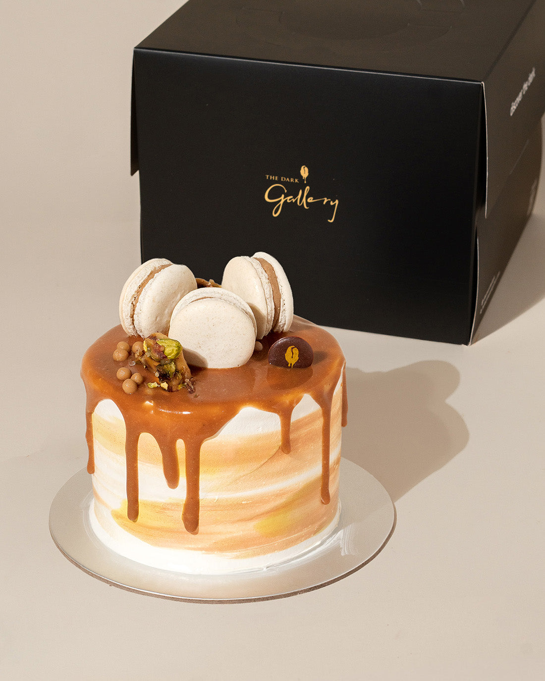 Petite Sea Salt Butterscotch Ice Cream Cake
