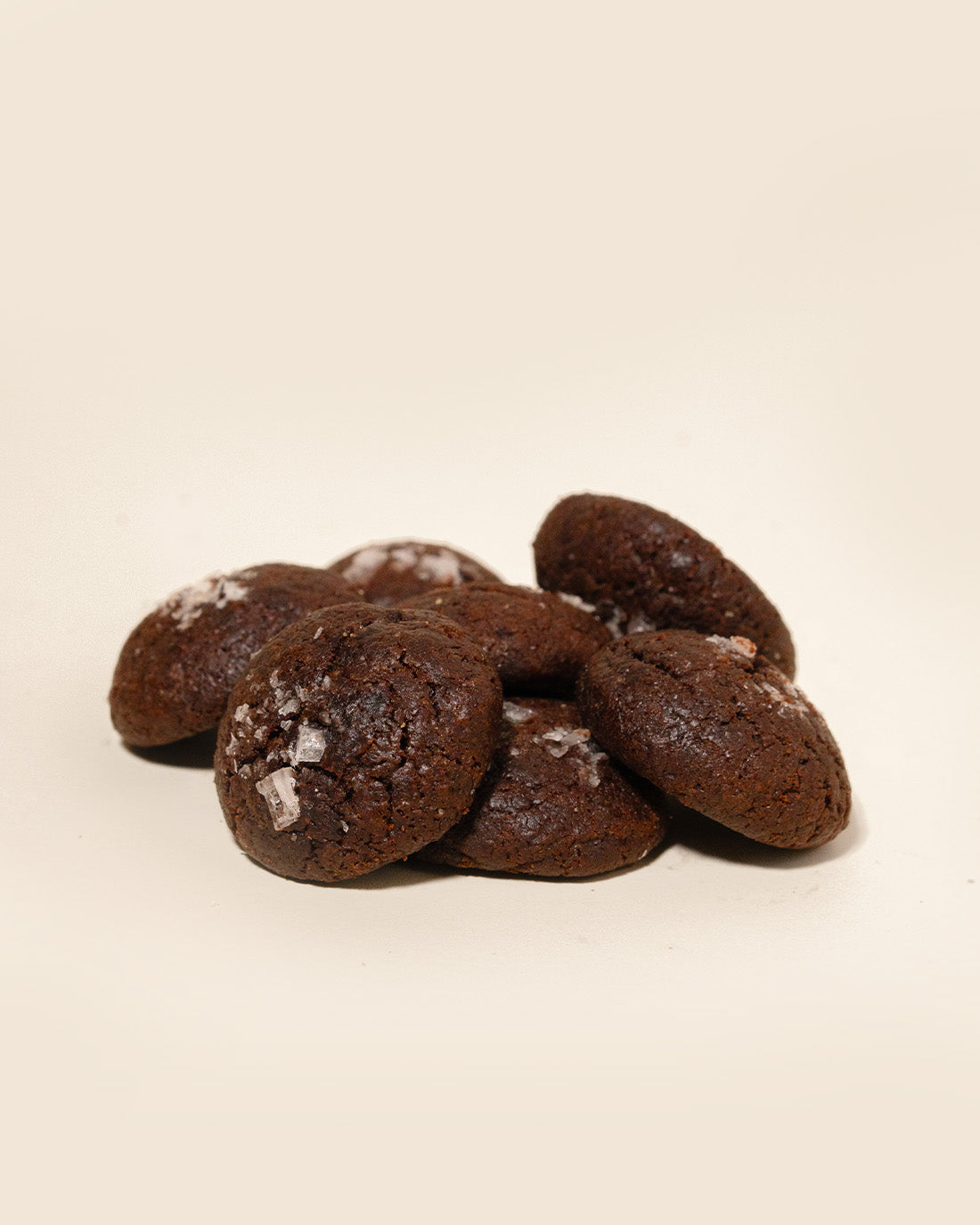 Dark Chocolate Sea Salt Cookies