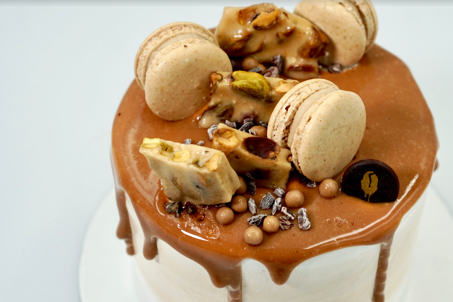 Petite Sea Salt Butterscotch Ice Cream Cake